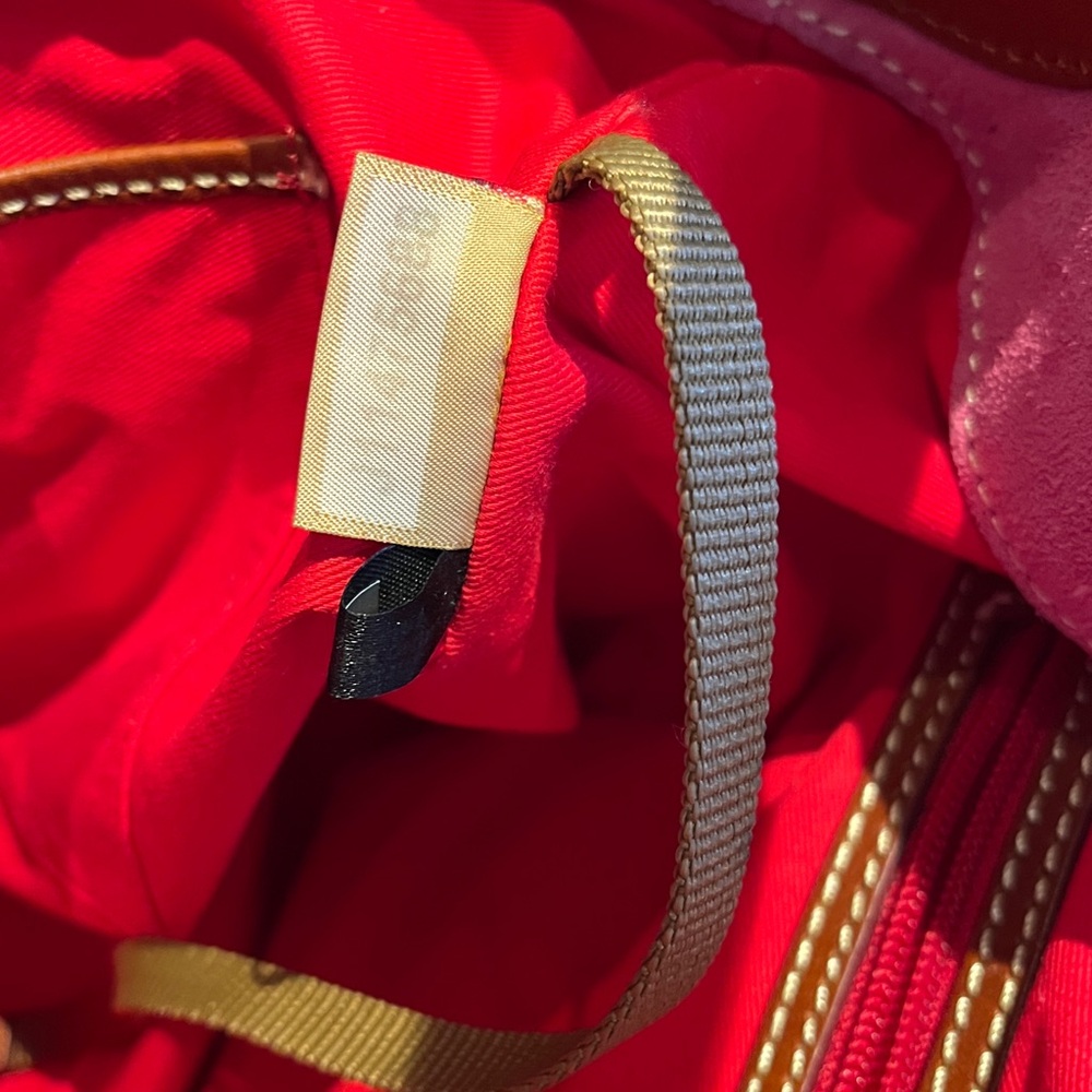 DOONEY & BOURKE PINK SUEDE PURSE - Picture 10 of 16